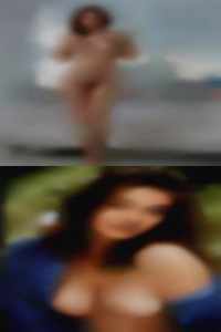 Nude woman naked woman ride of shoulder.